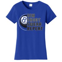 Funny Billiards 8ball Pool Player Cool Gift Women's T-Shirt