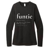 Funtie Best Aunt Ever Cool Aunt Favorite Aunt Womens CVC Long Sleeve Shirt