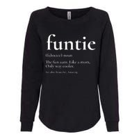 Funtie Best Aunt Ever Cool Aunt Favorite Aunt Womens California Wash Sweatshirt