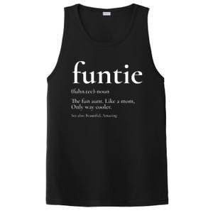 Funtie Best Aunt Ever Cool Aunt Favorite Aunt PosiCharge Competitor Tank