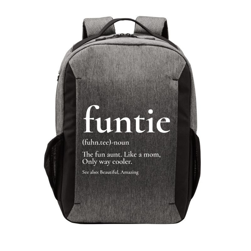 Funtie Best Aunt Ever Cool Aunt Favorite Aunt Vector Backpack