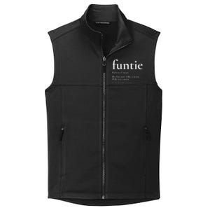 Funtie Best Aunt Ever Cool Aunt Favorite Aunt Collective Smooth Fleece Vest