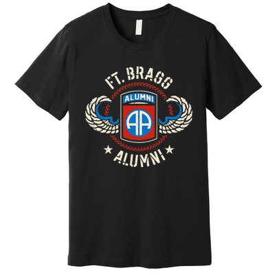 Ft Bragg Alumni 82nd Airborne Division Paratrooper Premium T-Shirt