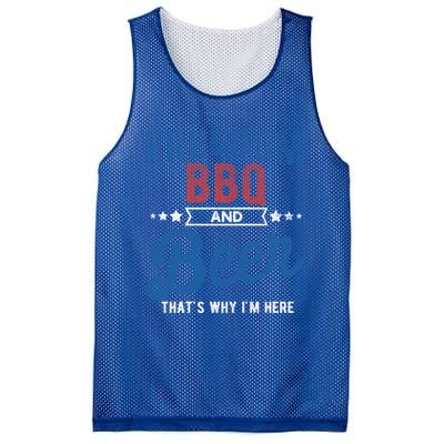 Freedom Bbq And Beer Thats Why In Here Cute Gift Mesh Reversible Basketball Jersey Tank