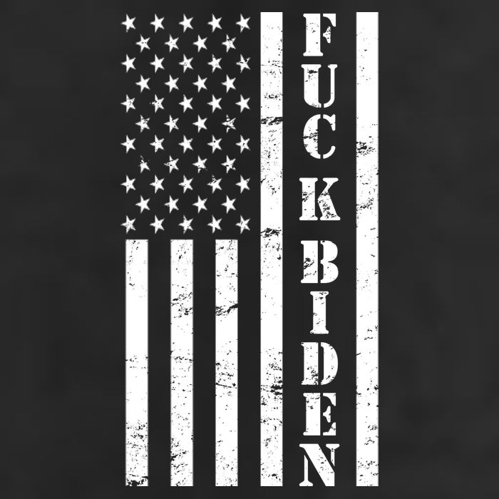 Fuck Biden American Flag 7 Panel Mesh Trucker Snapback Hat