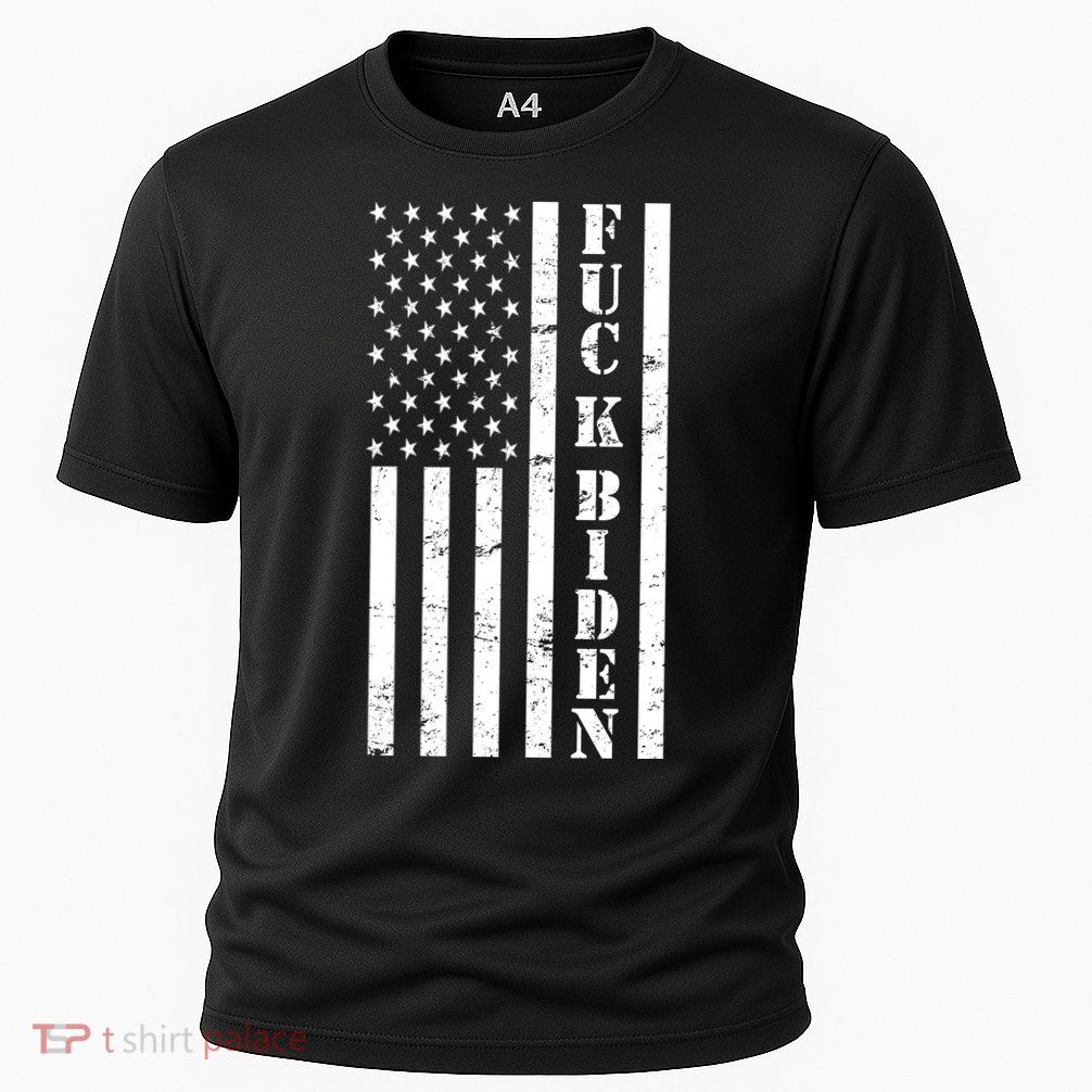 Fuck Biden American Flag Performance Shirt