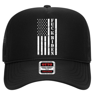 Fuck Biden American Flag Trucker Hat