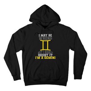 Funny Best Are Born As Gemini Hoodie