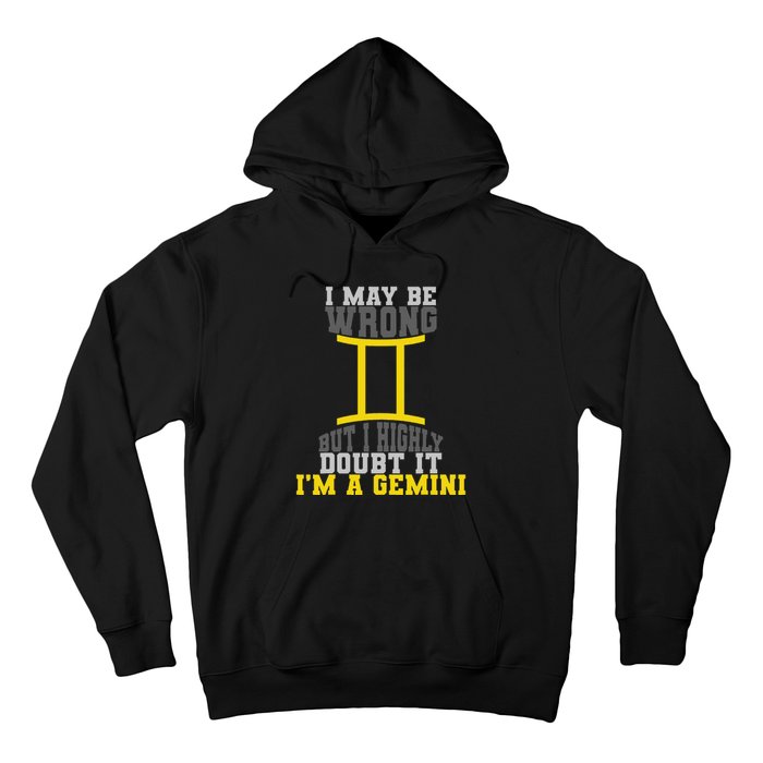 Funny Best Are Born As Gemini Hoodie