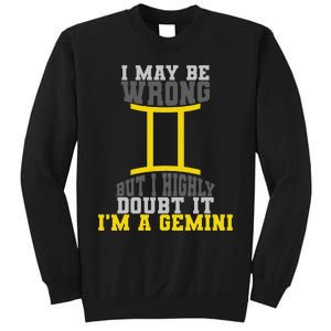 Funny Best Are Born As Gemini Sweatshirt