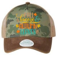 Fall Breeze Autumn Leaves Legacy Tie Dye Trucker Hat