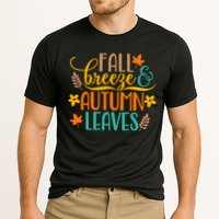 Fall Breeze Autumn Leaves Cooling Performance Crew T-Shirt