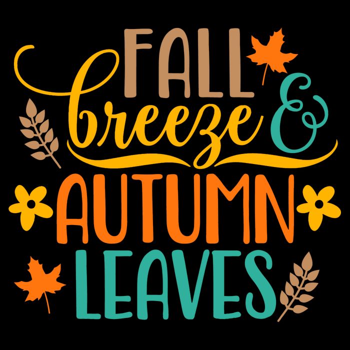 Fall Breeze Autumn Leaves Cooling Performance Crew T-Shirt