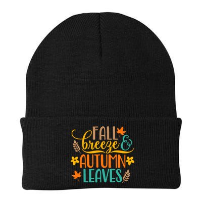 Fall Breeze Autumn Leaves Beanie