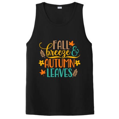 Fall Breeze Autumn Leaves PosiCharge Competitor Tank
