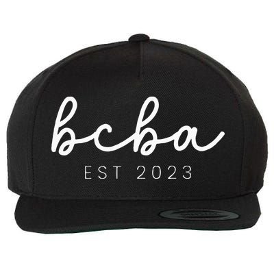 Future Behavior Analyst Bcba In Progress Training Est 23 Wool Snapback Cap
