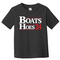 Funny Boats And Hoes 2024 Election Day Toddler T-Shirt