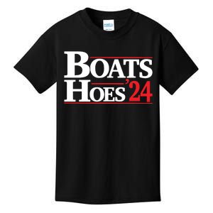 Funny Boats And Hoes 2024 Election Day Kids T-Shirt