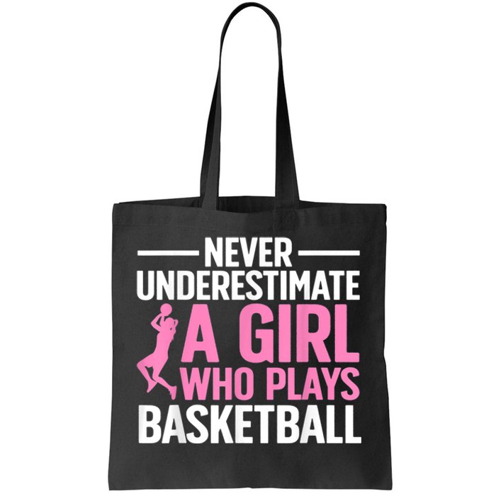 Funny Basketball Art For Basketball Player Tote Bag