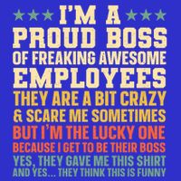 Funny Boss Art Dad Mom Boss Appreciation Day Cute Gift T-Shirt