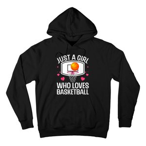 Funny Basketball Art For Women College Basketball Lover Hoodie