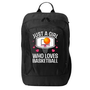 Funny Basketball Art For Women College Basketball Lover City Backpack