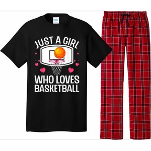 Funny Basketball Art For Women College Basketball Lover Pajama Set