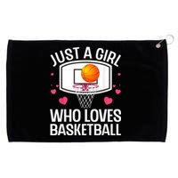 Funny Basketball Art For Women College Basketball Lover Grommeted Golf Towel