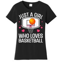 Funny Basketball Art For Women College Basketball Lover Women's T-Shirt