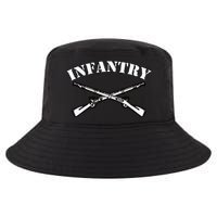 Fort Benning Army Infantry Crossed Rifles Cool Comfort Performance Bucket Hat