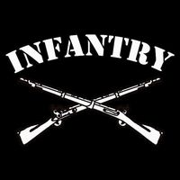 Fort Benning Army Infantry Crossed Rifles Flexfit Unipanel Trucker Cap
