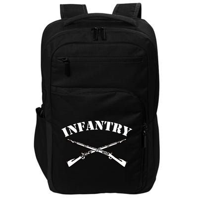 Fort Benning Army Infantry Crossed Rifles Impact Tech Backpack
