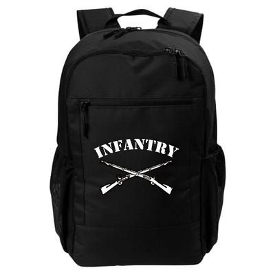 Fort Benning Army Infantry Crossed Rifles Daily Commute Backpack