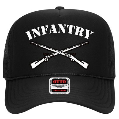 Fort Benning Army Infantry Crossed Rifles Trucker Hat