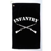 Fort Benning Army Infantry Crossed Rifles Golf Towel