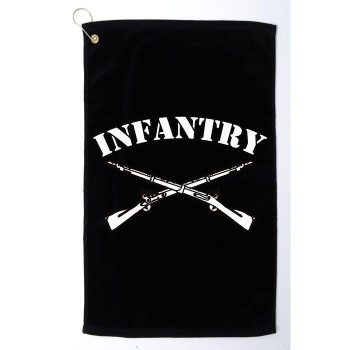 Fort Benning Army Infantry Crossed Rifles Golf Towel