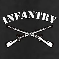 Fort Benning Army Infantry Crossed Rifles Golf Towel