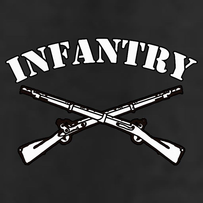 Fort Benning Army Infantry Crossed Rifles Golf Towel