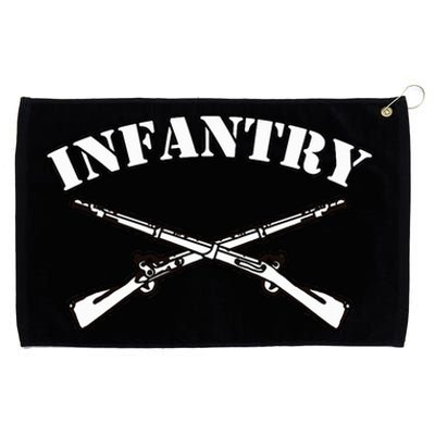 Fort Benning Army Infantry Crossed Rifles Grommeted Golf Towel