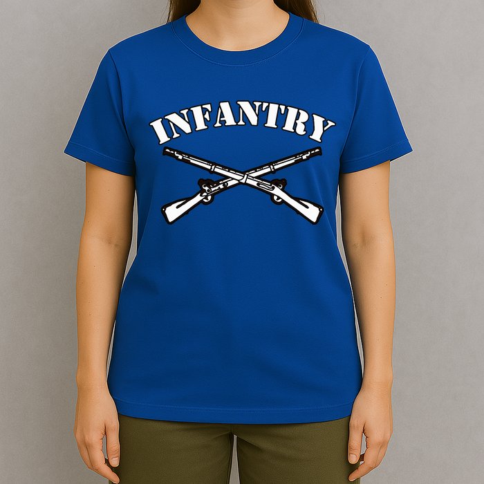 Fort Benning Army Infantry Crossed Rifles T-Shirt