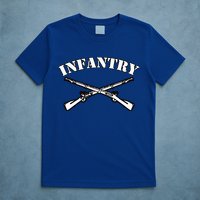 Fort Benning Army Infantry Crossed Rifles T-Shirt