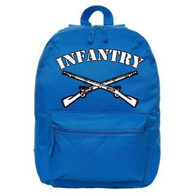 Fort Benning Army Infantry Crossed Rifles 16 in Basic Backpack