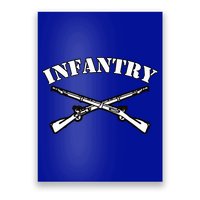 Fort Benning Army Infantry Crossed Rifles Poster