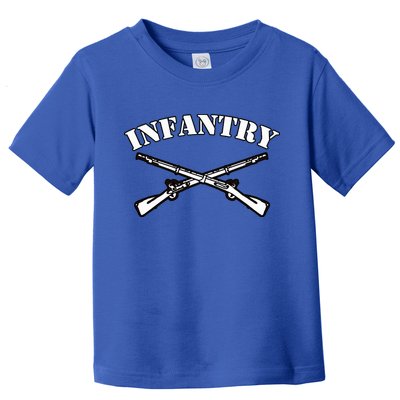 Fort Benning Army Infantry Crossed Rifles Toddler T-Shirt