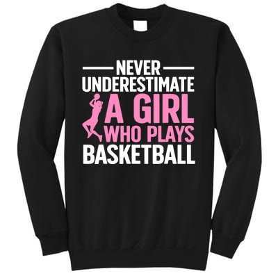 Funny Basketball Art For Teens Basketball Player Sweatshirt