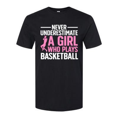 Funny Basketball Art For Teens Basketball Player Softstyle® CVC T-Shirt