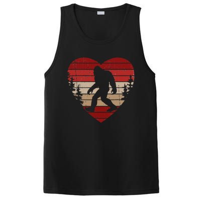 Funny Bigfoot Armwrestling Sasquatch Arm Wrestler PosiCharge Competitor Tank