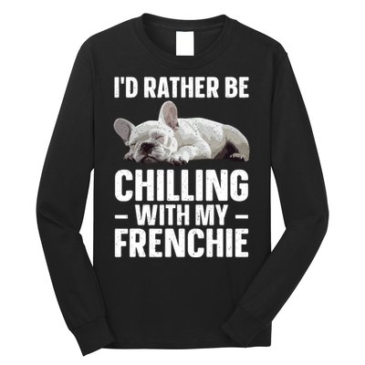 French Bulldog Art French Bulldog Frenchie Long Sleeve Shirt