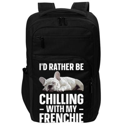 French Bulldog Art French Bulldog Frenchie Impact Tech Backpack