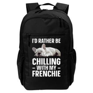 French Bulldog Art French Bulldog Frenchie Daily Commute Backpack